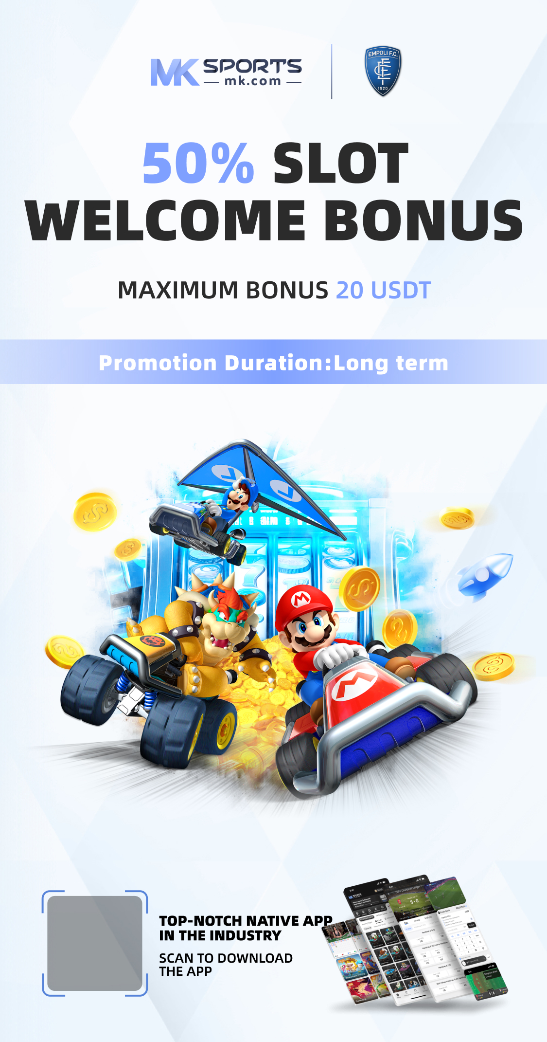 best slot sign up bonus